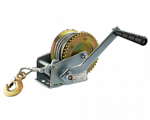 Лебедка барабанная WH25-20 г/п 1100 кг, канат 20 м
