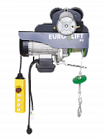 Лебедка электрическая передвижная KX 250 г/п 125/250 кг, в/п 12/6 м